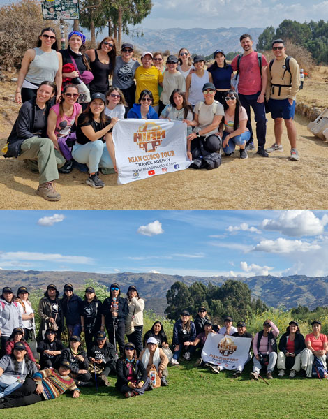 grupos felices con Nian Cusco Tour
