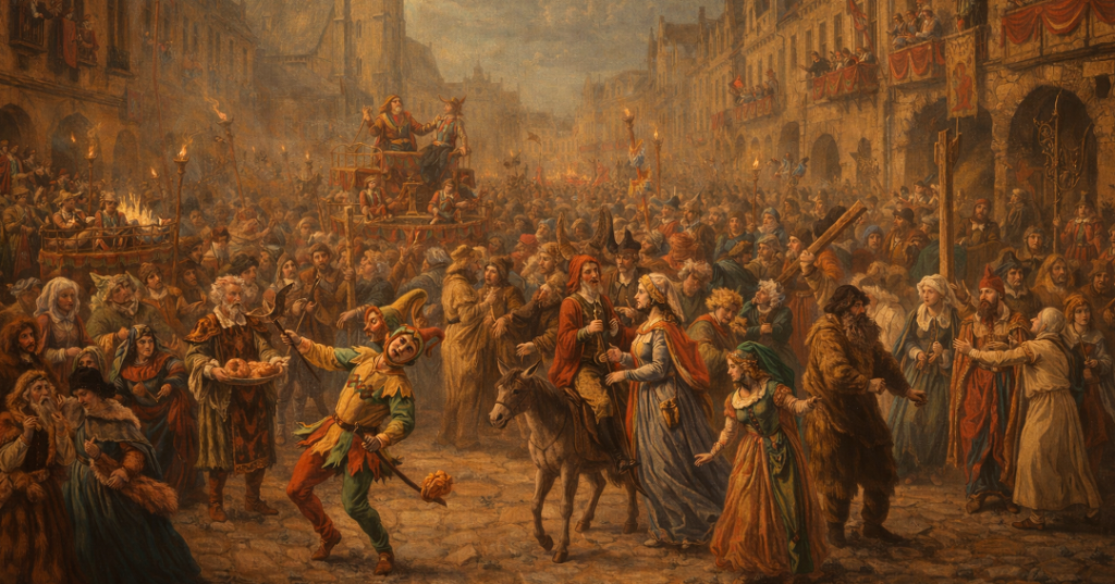 celebración antigua carnavales